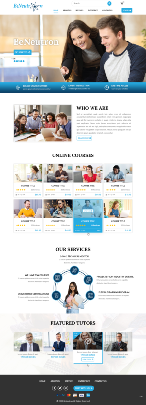 Web Design by pb for We Code | Design: #23060272