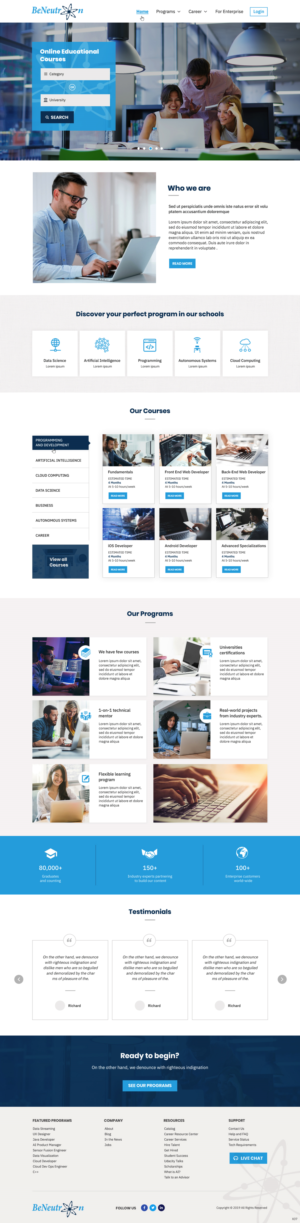 Web Design by pb for We Code | Design: #23060275