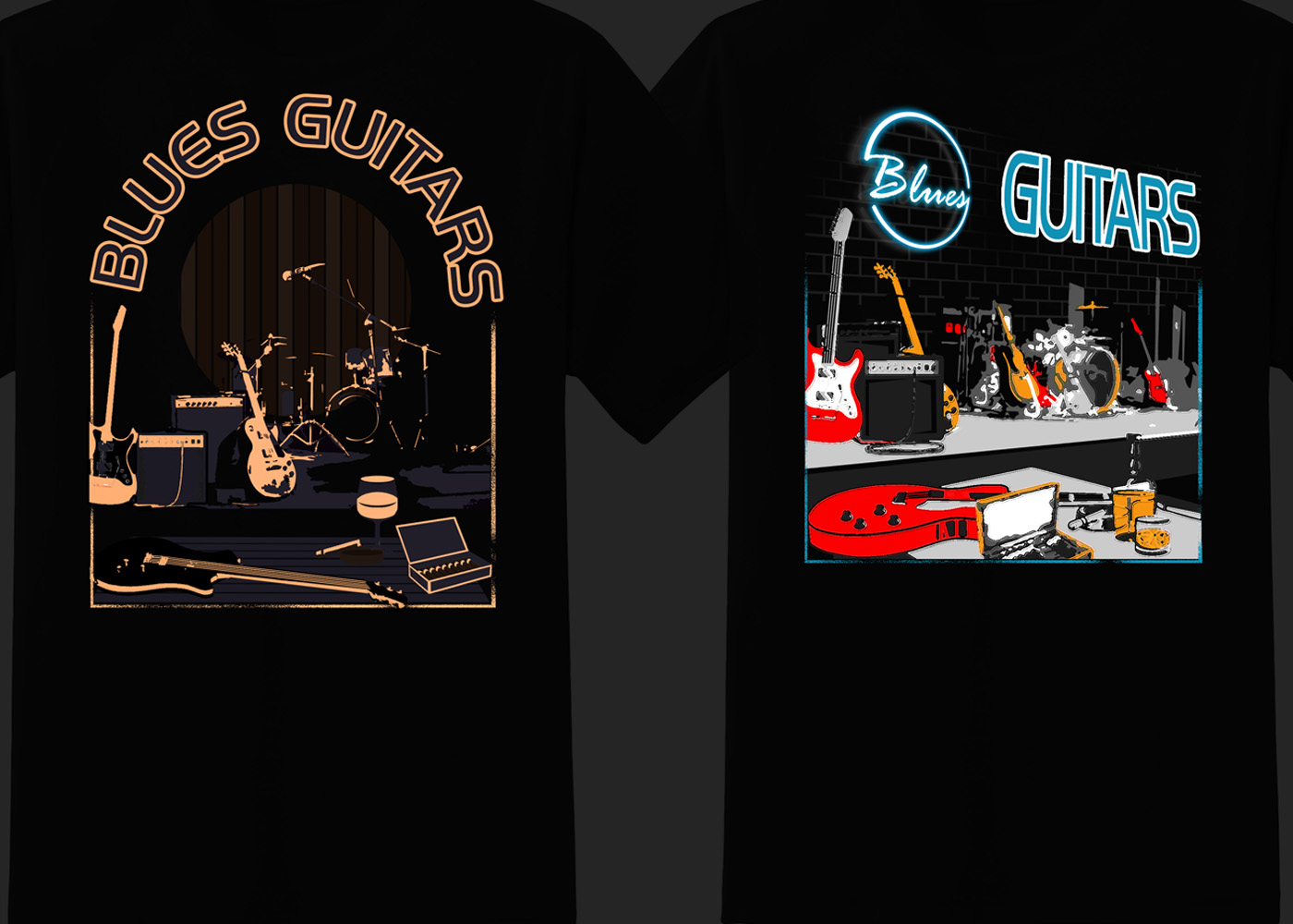 Diseño de Camiseta por edge design para Bluezzeetees.com | Diseño #23126379