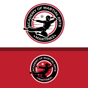 Academy of Martial Arts Martinez | Diseño de Logo por Graphic Bricks