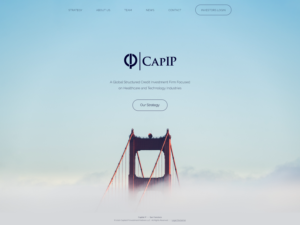 Web Design by Sol. Design for Capital IP Investment partners | Design: #23455353