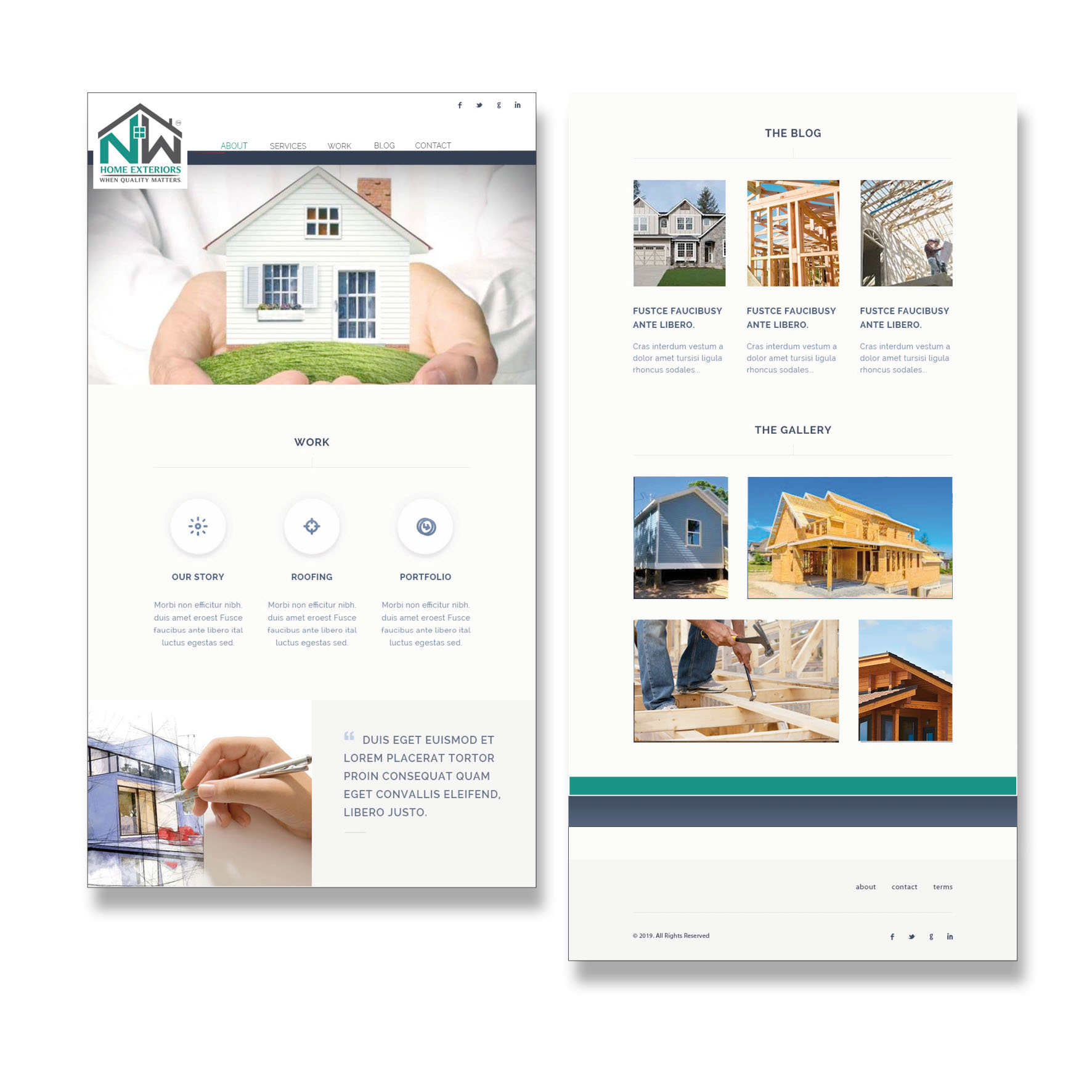 Wordpress Design by vigie for this project | Design #23115488