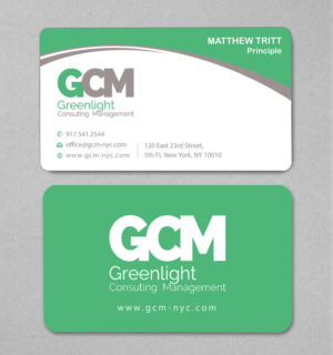 Greenlight Consulting & Mgmt - Professional Business Cards | Business Card Design by Infinitive Technology