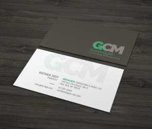 Greenlight Consulting & Mgmt - Professional Business Cards | Business Card Design by MDesign