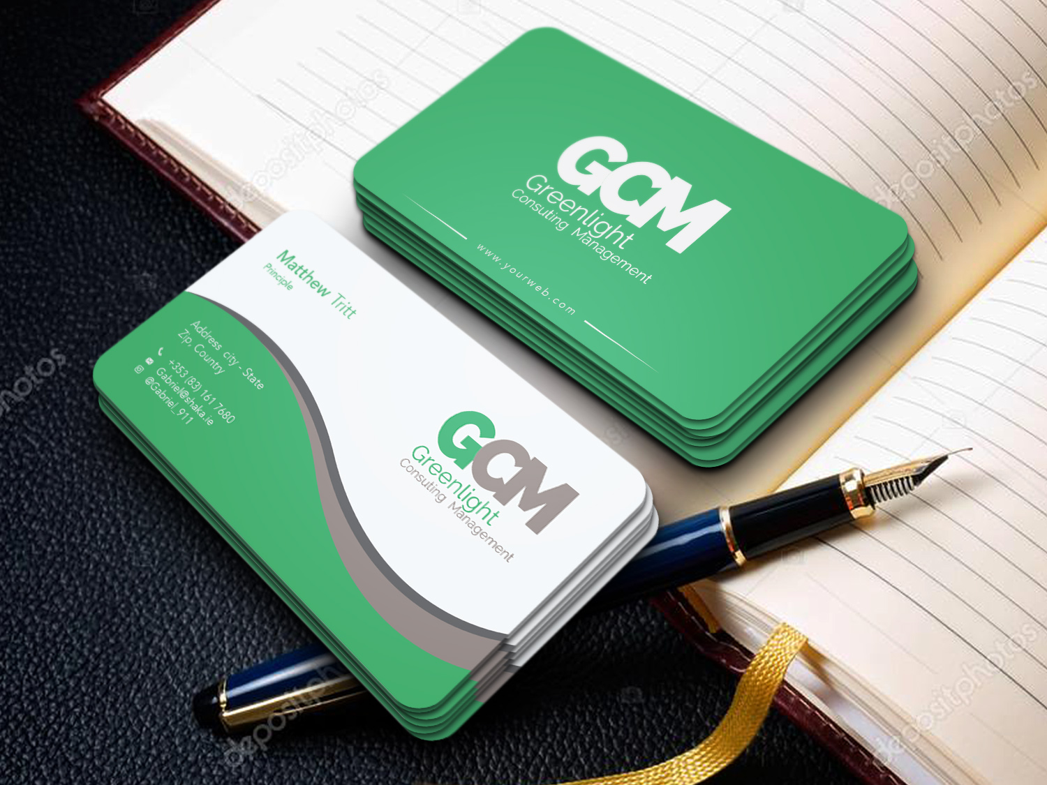 Business Card Design by zumur 2 for this project | Design #23062048