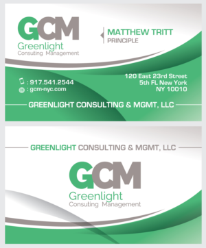 Greenlight Consulting & Mgmt - Professional Business Cards | Business Card Design by geni