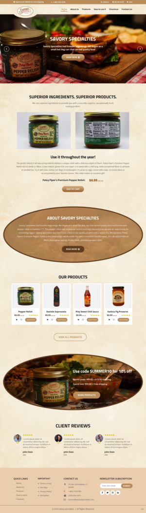 Web Design by pb for this project | Design: #24956486
