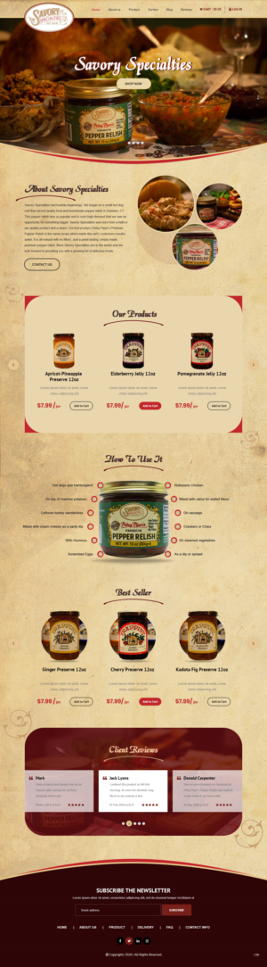 Web Design by pb for this project | Design: #24956487