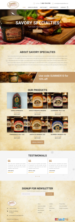 Web Design by pb for this project | Design: #24965391
