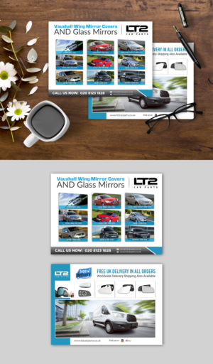 Flyer Design by debdesign for LT2 Car Parts | Design: #23074163
