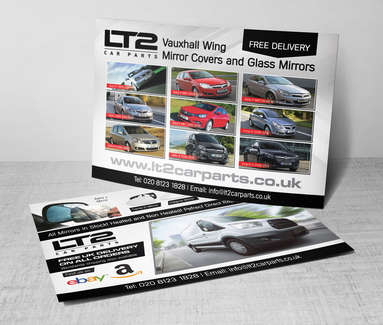 Flyer Design by Deziners Zone for LT2 Car Parts | Design #23086867