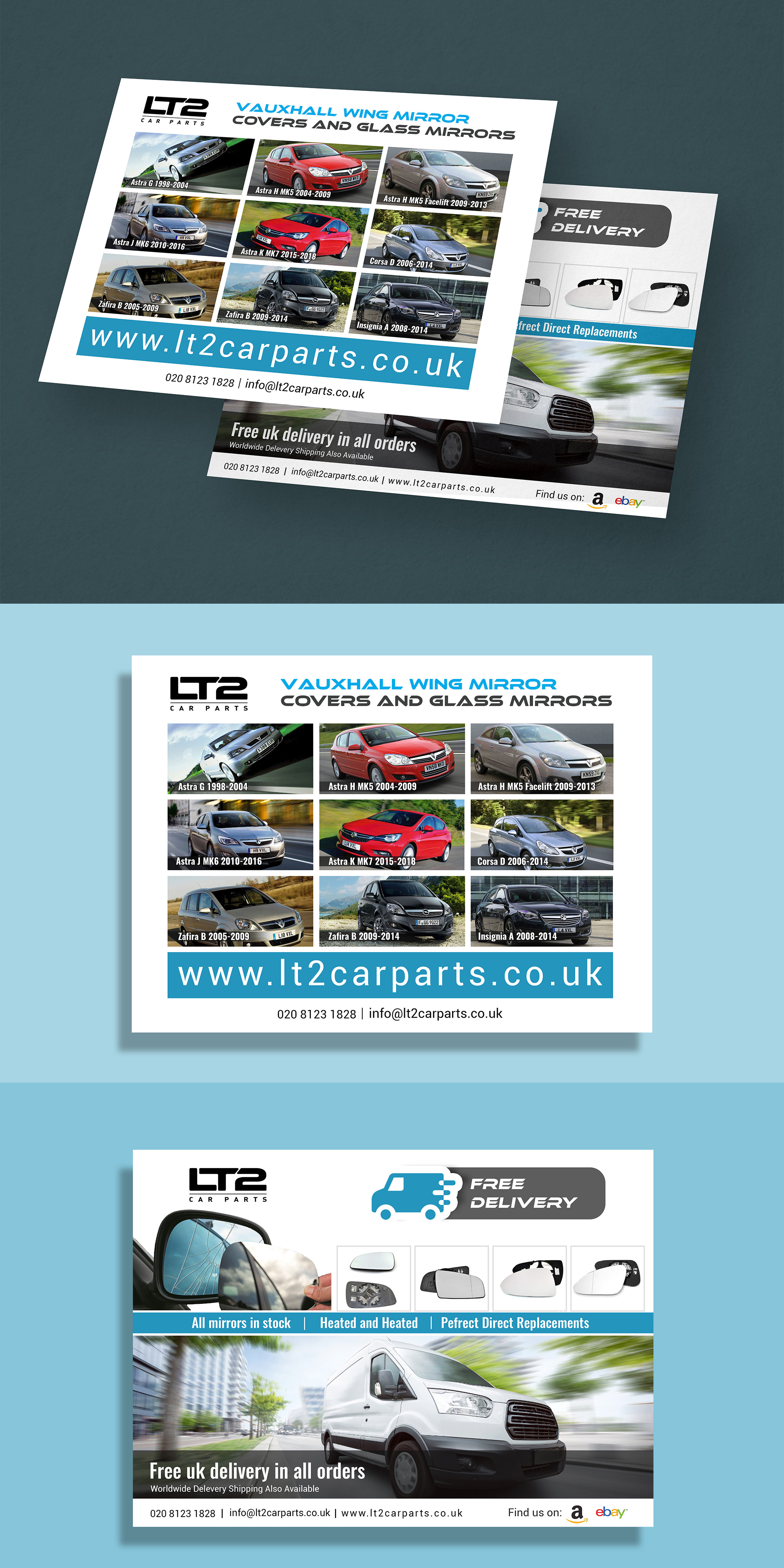 Diseño de Flyer por Deepak_9_Malhotra para LT2 Car Parts | Diseño #23095933