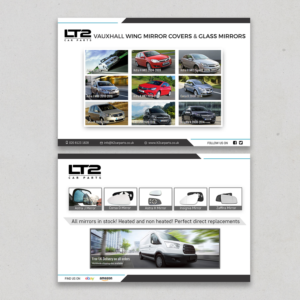 Flyer Design by Lpros7 for LT2 Car Parts | Design #23084645
