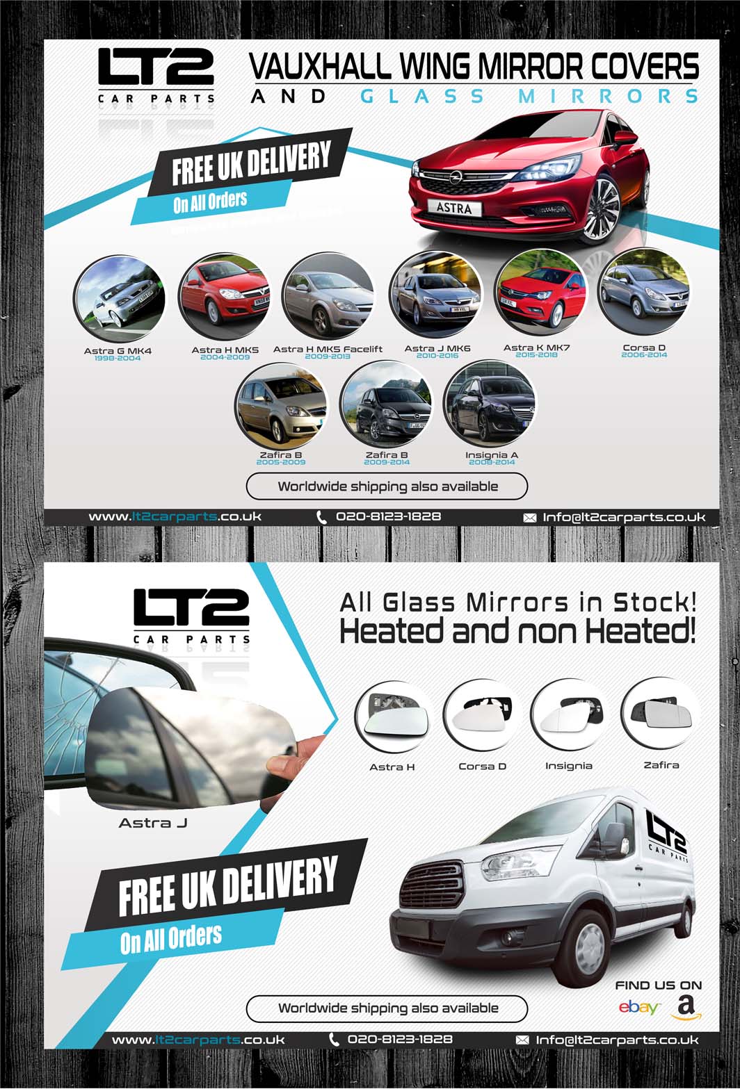 Flyer Design by Adnan.design for LT2 Car Parts | Design #23104839