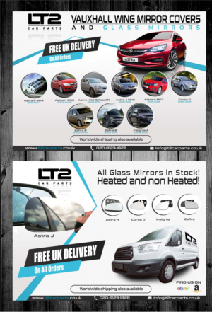 Flyer Design by Adnan.design for LT2 Car Parts | Design: #23104839