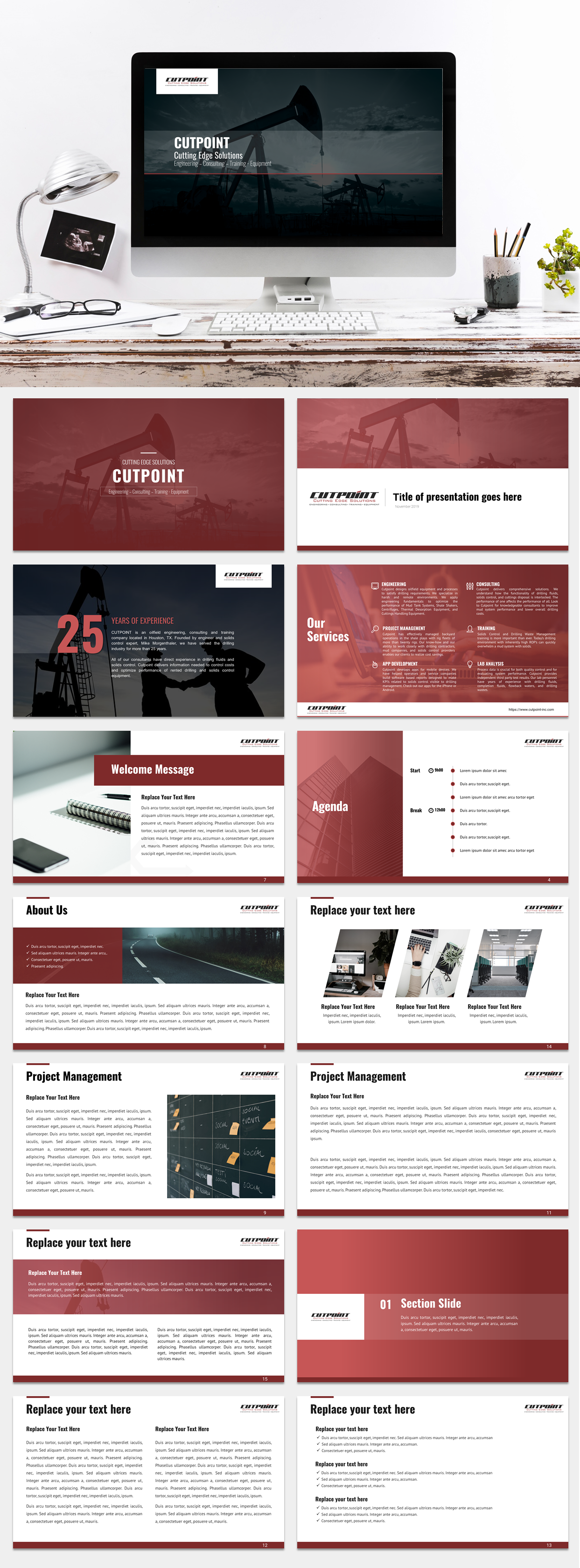 PowerPoint-Design von mduarte24 für Cutpoint, Inc. | Design #23066461