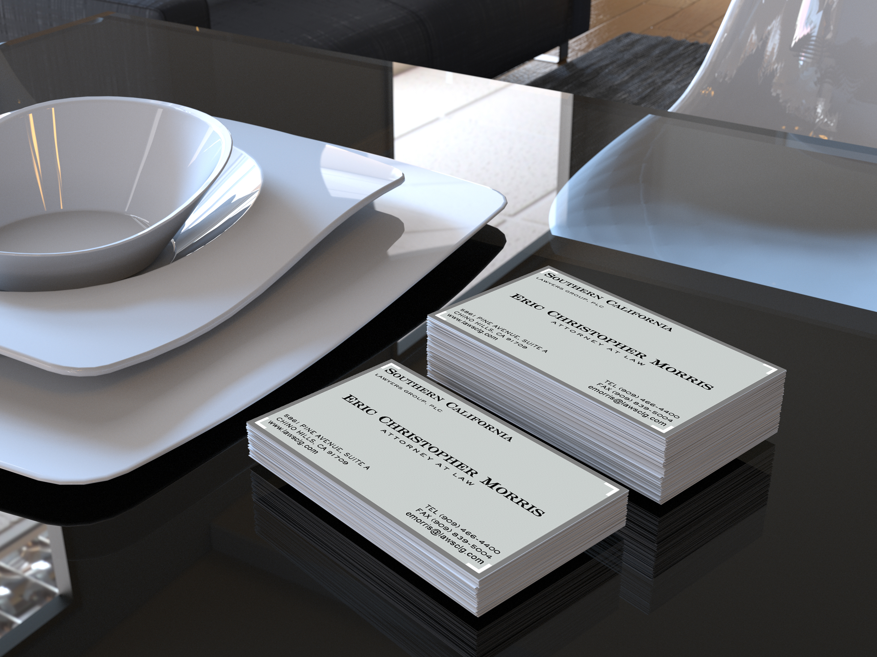 Business Card Design by pentaxial for Southern California Lawyers Group, PC | Design #23143802
