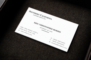 Business Card Design by Uttom 2 for Southern California Lawyers Group, PC | Design: #23137890