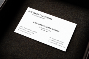 Business Card Design by Uttom 2 for Southern California Lawyers Group, PC | Design: #23137891