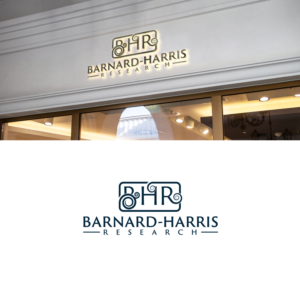 "BHR"/"Barnard-Harris Research" or both of these.  | Logo Design by Mono.co