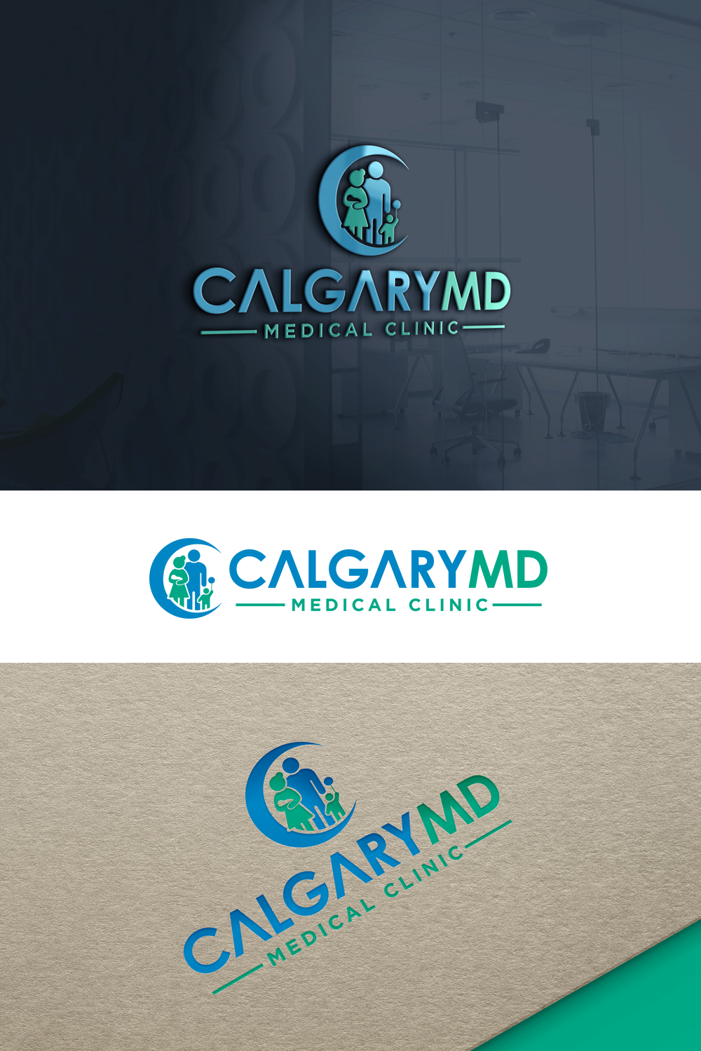 Logo Design by Ethien for CalgaryMD medical Clinic  | Design: #23066677