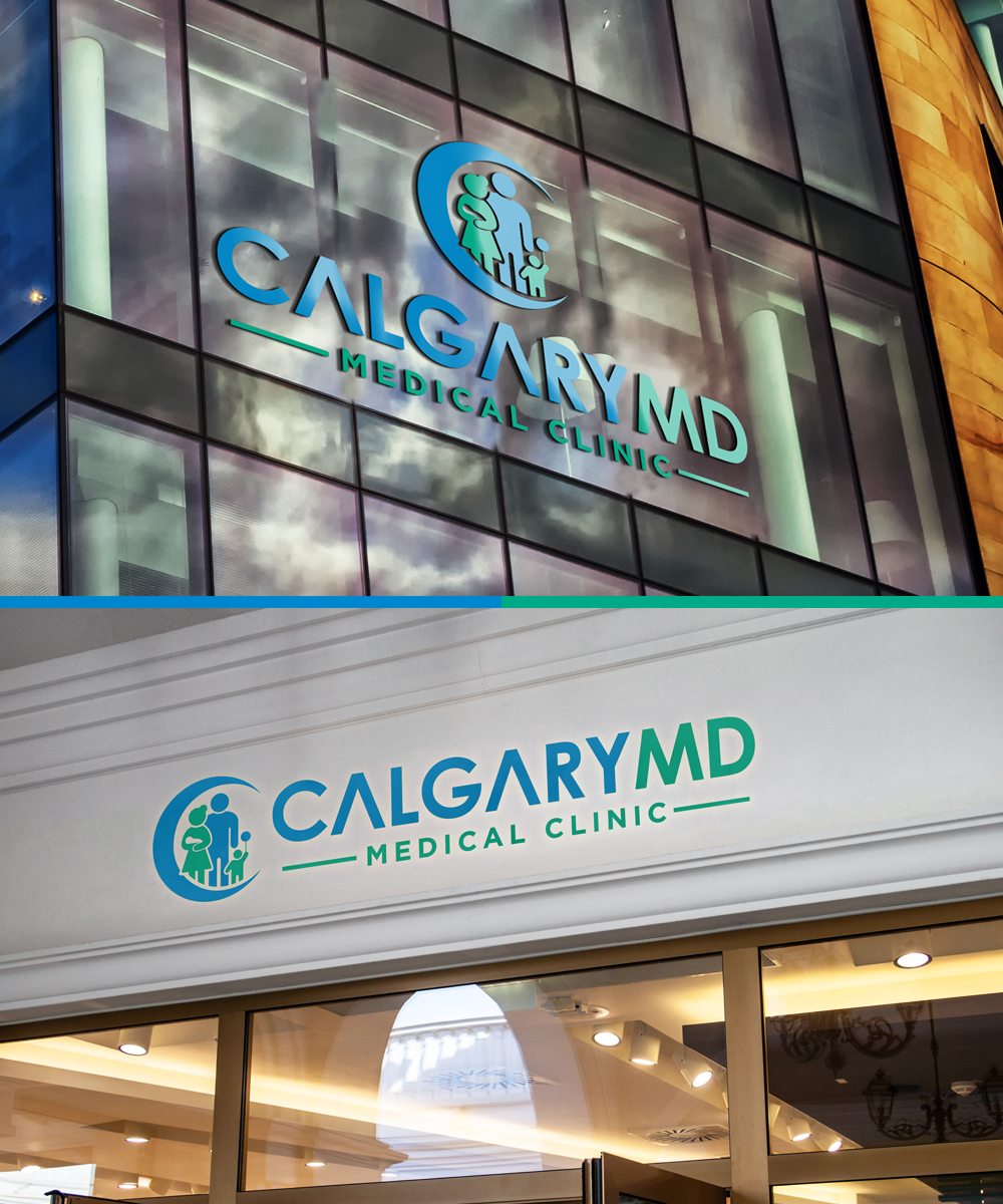Logo Design by Ethien for CalgaryMD medical Clinic  | Design #23069493