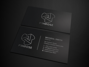 Diseño de Tarjeta de Presentación por Tripti Ranjan Gain para P3nrose | Diseño: #23066332