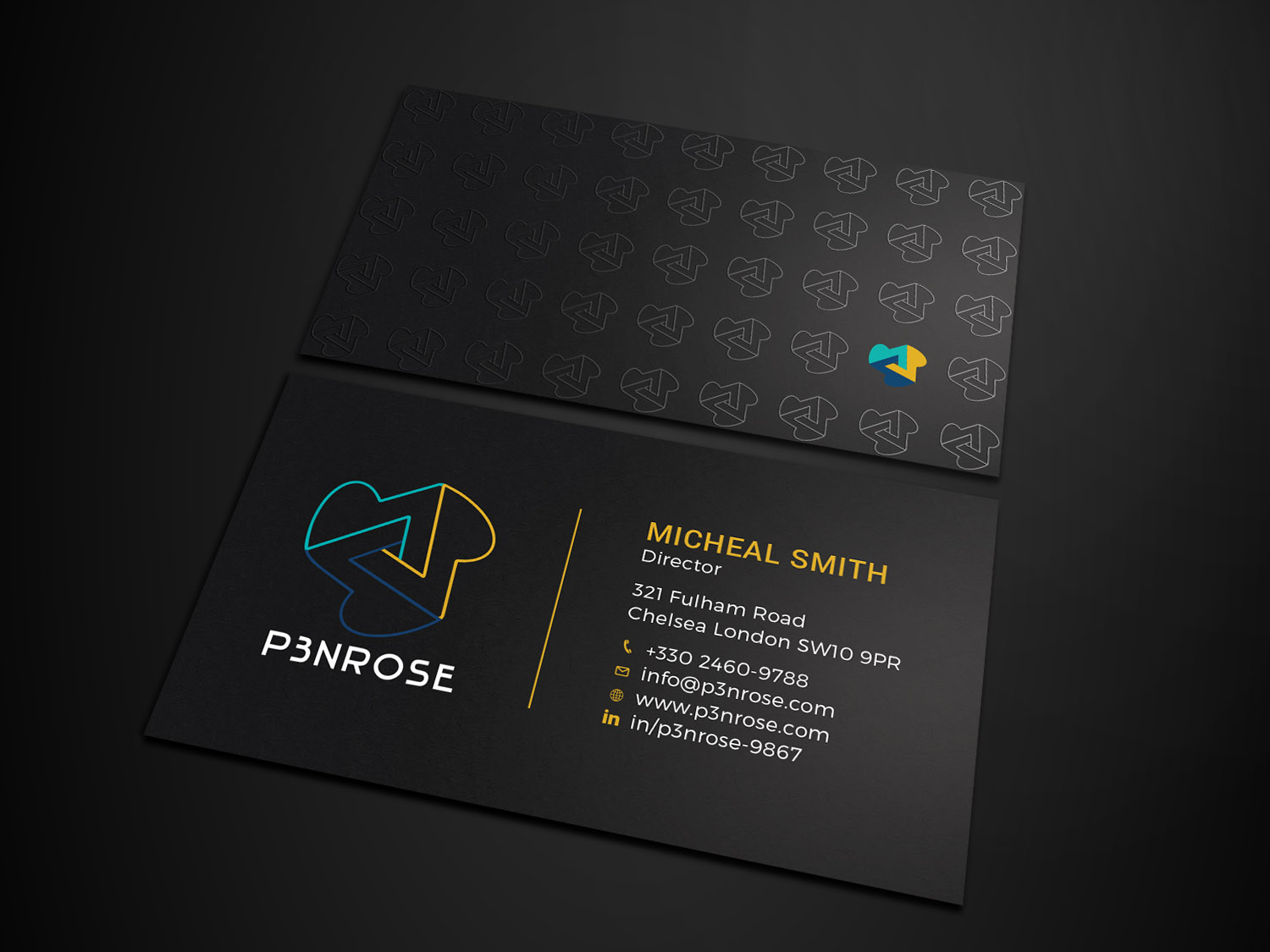 Design de Carte de Visite par Tripti Ranjan Gain pour P3nrose | Design #23066333