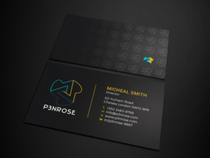 Diseño de Tarjeta de Presentación por Tripti Ranjan Gain para P3nrose | Diseño: #23066333