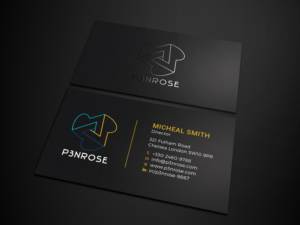 Business Card Design by Tripti Ranjan Gain for P3nrose | Design: #23066334