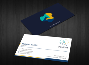 Business Card Design by Tripti Ranjan Gain for P3nrose | Design: #23066357