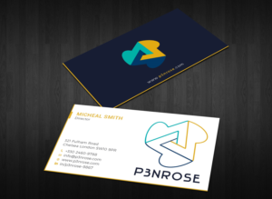 Business Card Design by Tripti Ranjan Gain for P3nrose | Design: #23066468