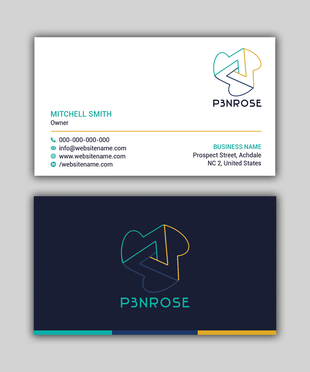 Design de Carte de Visite par T.R pour P3nrose | Design #23066363