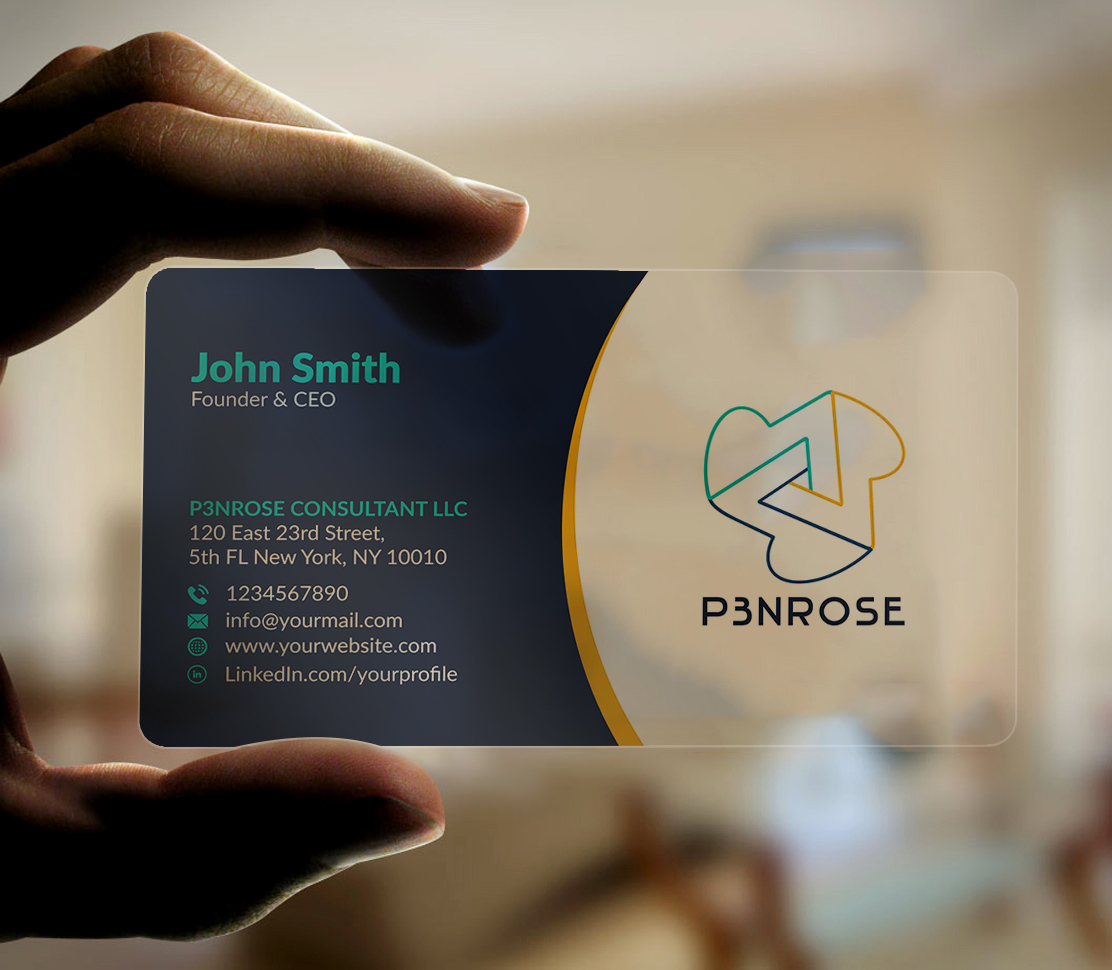 Design de Carte de Visite par Musa. A pour P3nrose | Design #23066138