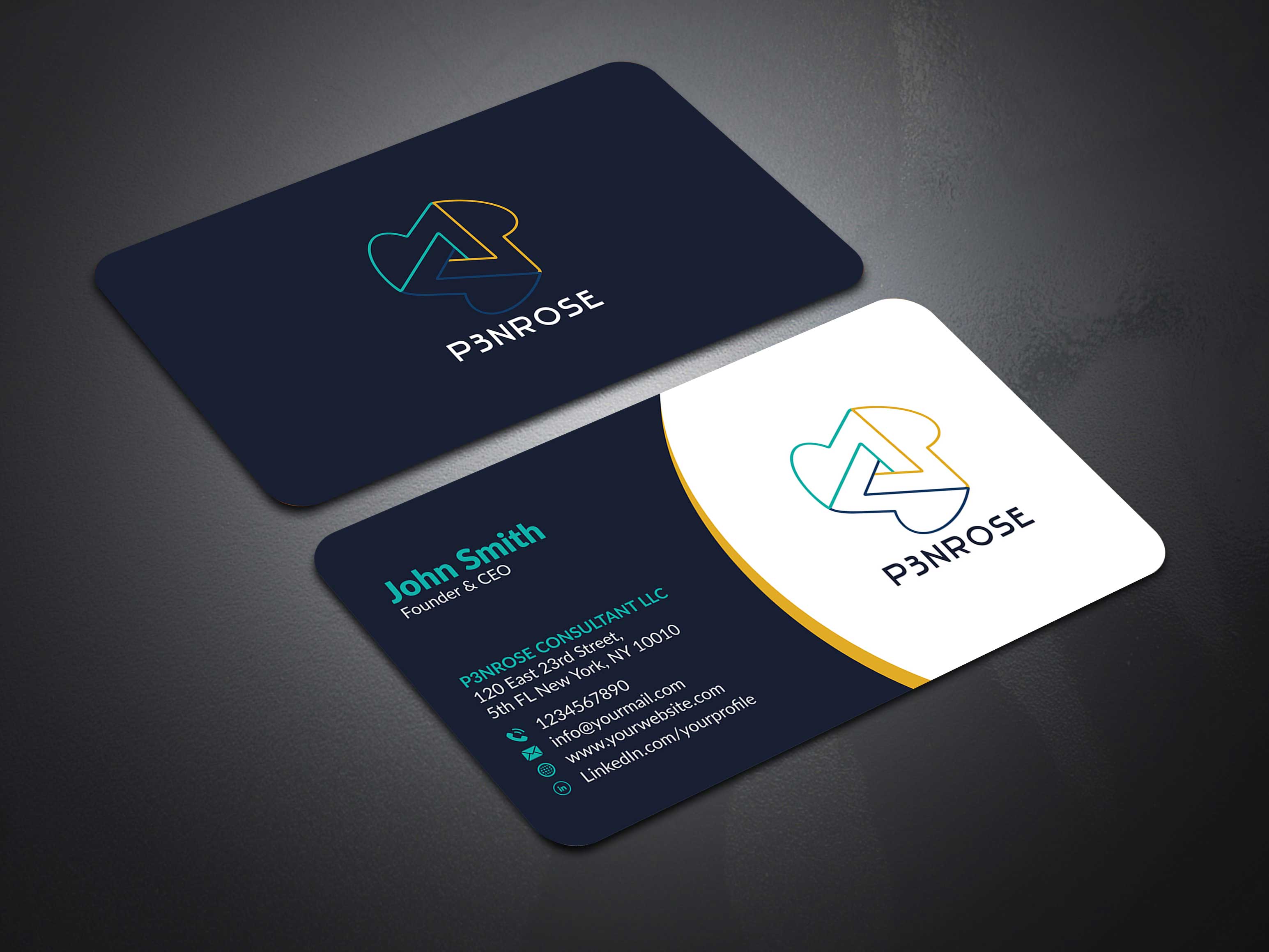 Design de Carte de Visite par Musa. A pour P3nrose | Design #23066484