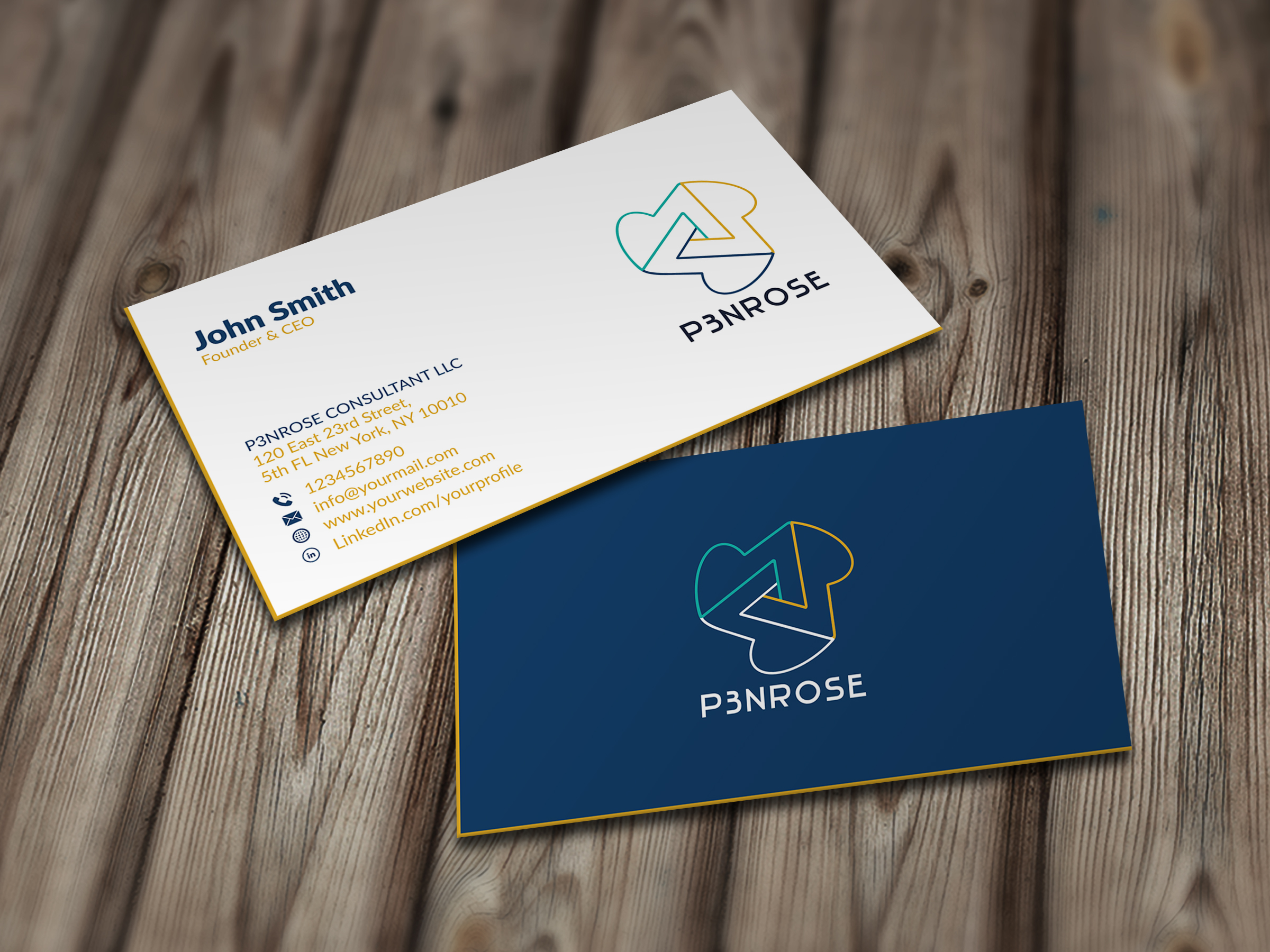 Design de Carte de Visite par Musa. A pour P3nrose | Design #23066522