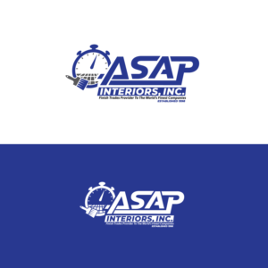 ASAP Interiors, Inc.  "Decorators Of The World's Finest Companies" | Logo-Design von Graphic Bricks