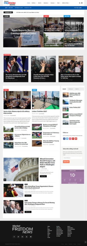 Wordpress Design by webxvision