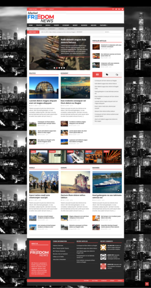Diseño Wordpress por Grebowiec Peter para CASE | Diseño #23127707
