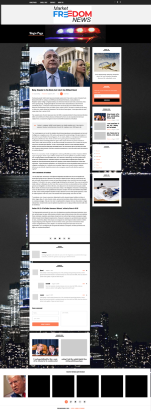 Wordpress Design by Grebowiec Peter for CASE | Design: #23127732