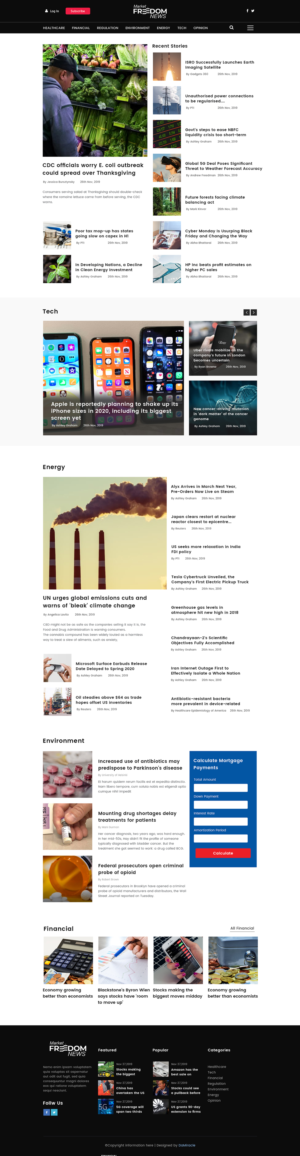 Wordpress Design by Da Miracle