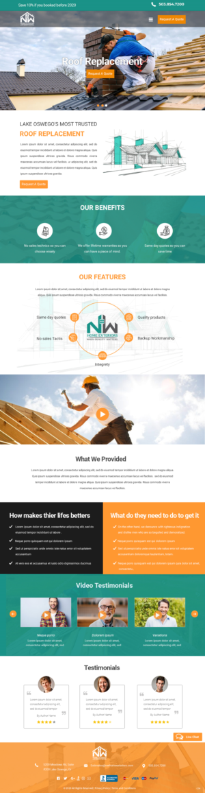 Landing Page Design by pb