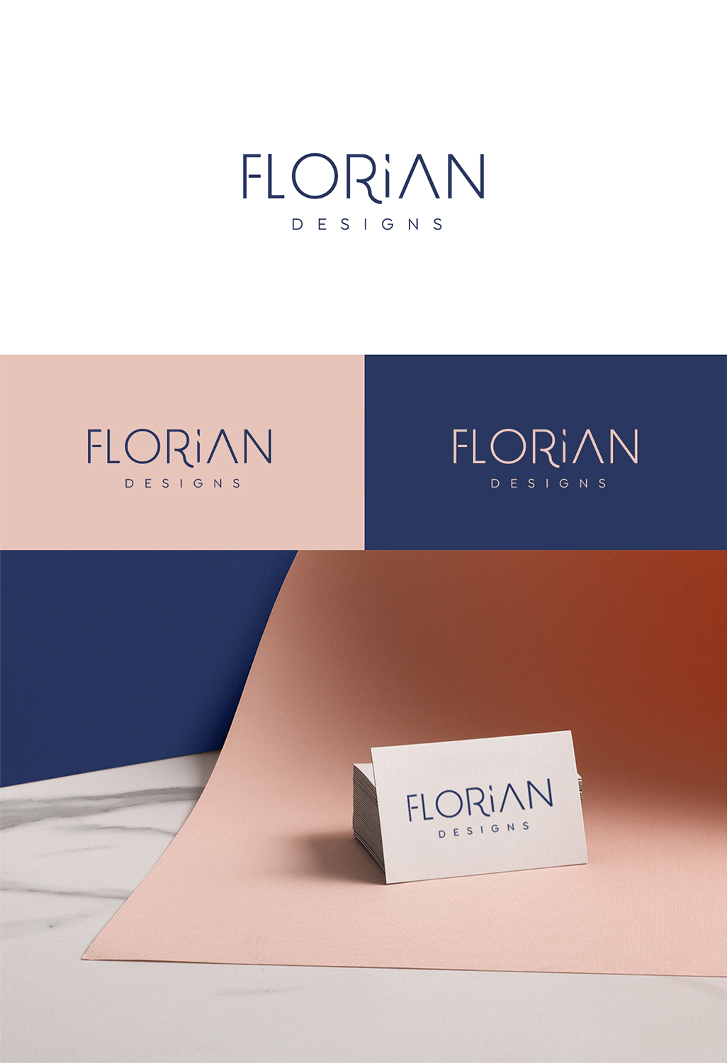 Logo Design by wonderland for FLORIAN designs | Design #23068660