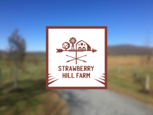 Farm Entrance Sign Design for Estate - Strawberry Hill Farm | Signage Design by Intro Base