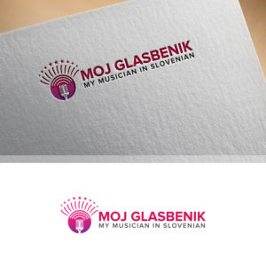 Moj Glasbenik (my musician in Slovenian) | Logo Design by MG.graphics