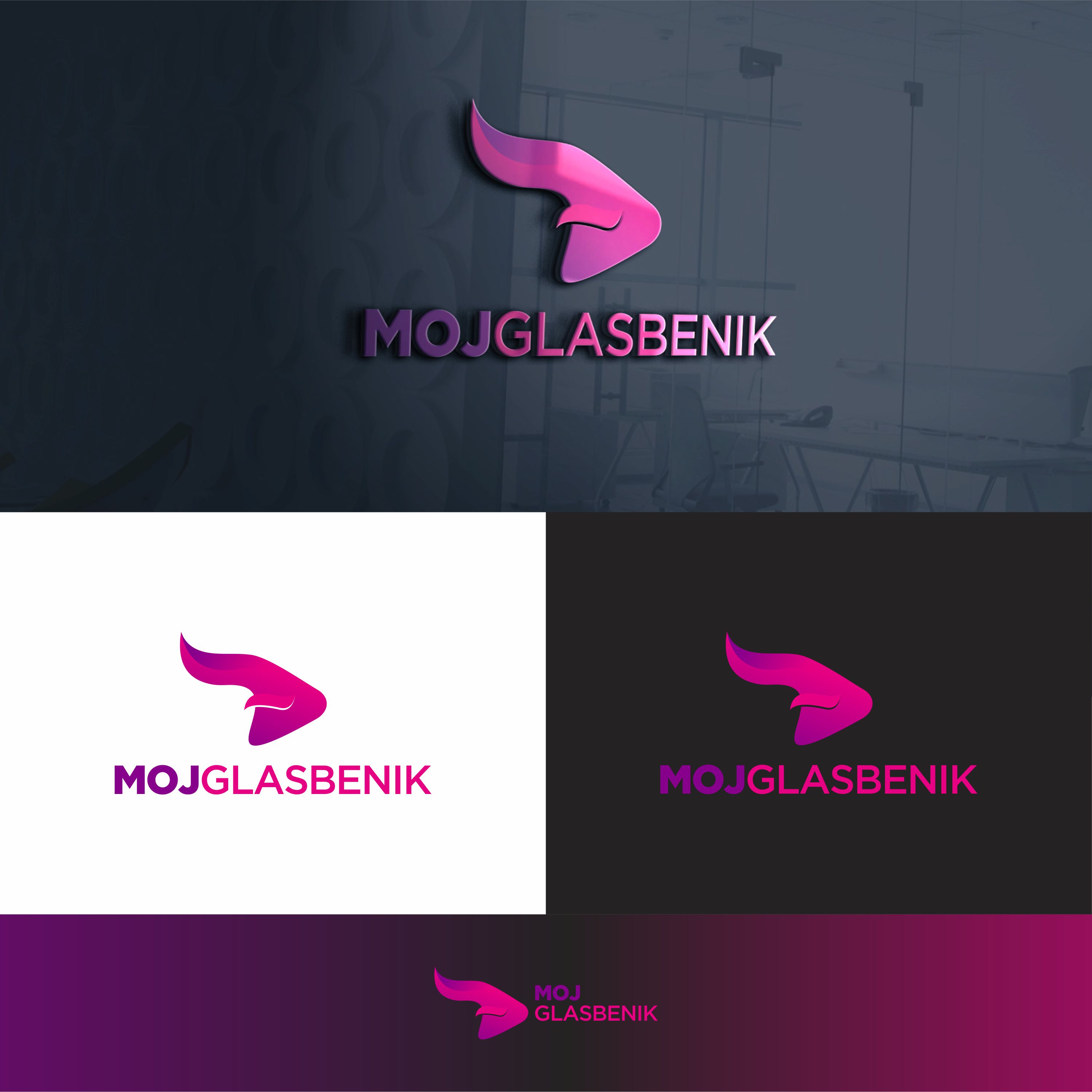 Logo Design by Handi Melandi07 2 for Cosmo Media d.o.o. VAT ID: SI19178808 | Design #23071768