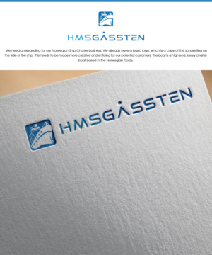 HMS Gåssten | Diseño de Logo por Blessing Angel