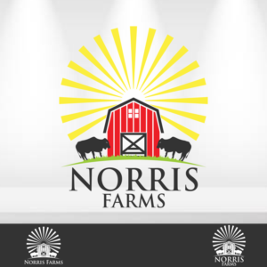 Norris Farms | Logo Design by Gerald Design 3