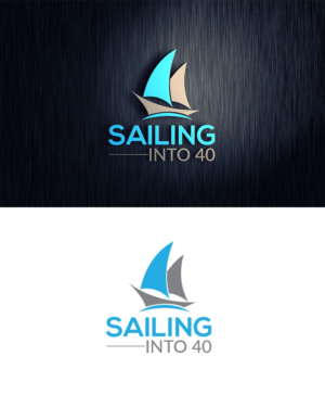 Sailing into 40 (open to suggestions) | Logo Design by madeline 3