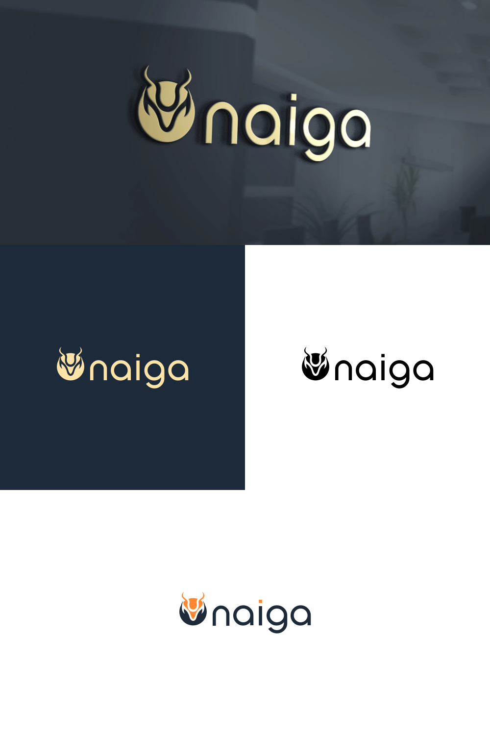 Logo Design by sinau_nggambar for NAIGA | Design #23074300